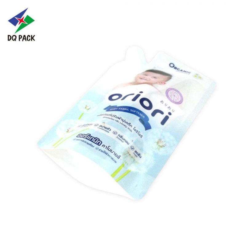 Custom Printed Stand up Shape Pouch 600ml Packaging for Wash Detergent Plastic Packaging