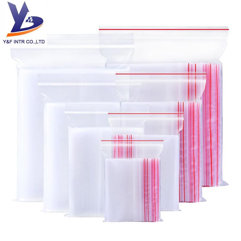 Plant Price Small Plastic Zipper Ziplock Packaging Bag Mini Zip Lock Plastic Bag