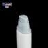 Unique Design 50ml Oval White Plastic Airless Pump Tube for Sunscreen