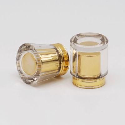 Crystal Clear Aluminum Perfume Cap