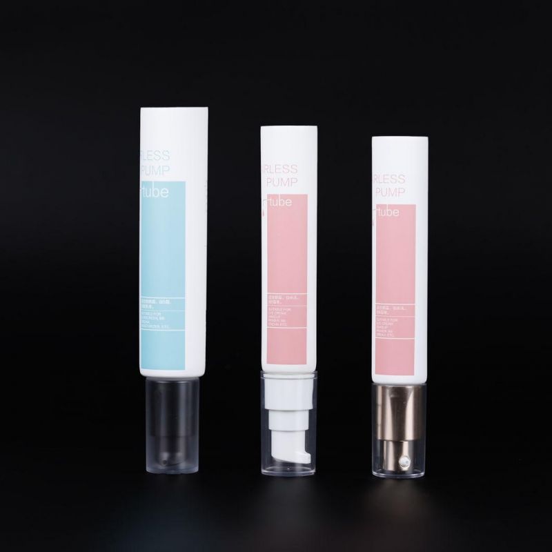 Round Tubes Custom Empty Plastic Cosmetic Packing Squeeze Tube