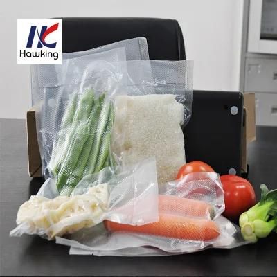 High Transparent Plastic Food Packaging Vacuum Bag Sealer Rolls