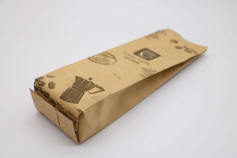 Aluminum Foil Kraft Paper Laminated Bags with Valve