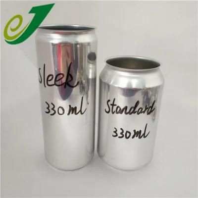 Color Printing Aluminum Coffee Can Empty Soda Can 330