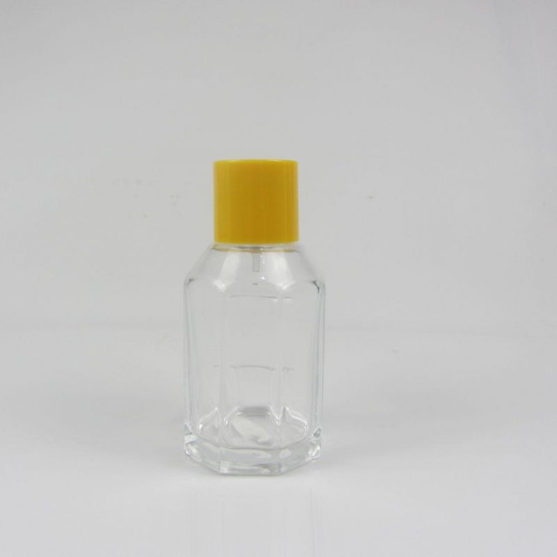 Round Recyclable Luxury Fragrance Empty Perfume Spray Glass Bottle