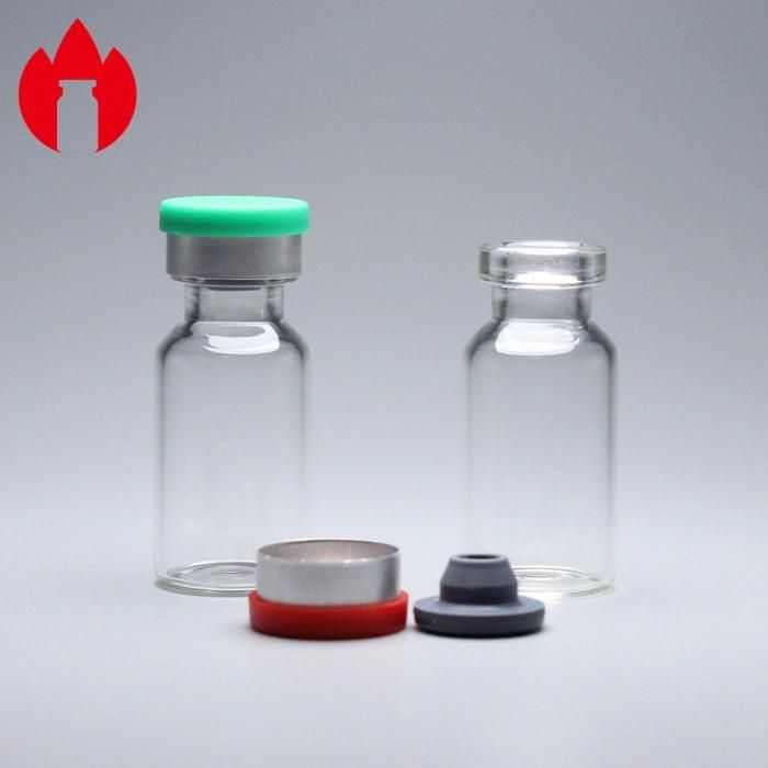 2r 3ml Medical Injection Neutral Borosilicate Glass Vaccine Vial with Flip off Cap