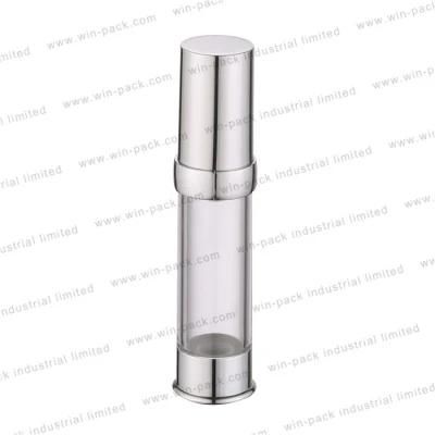 High Quality Unique Airless Lotion Bottle with Metal Airless Pump and Bottom