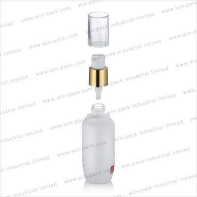 New Design Customized 40ml 150ml Glass Lotion Bottle with Dropper and Clear Cap