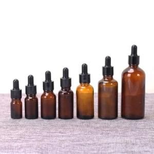 10ml 30ml 50ml 100ml Empty Amber Dropper Pharmaceutical Glass Packaging Bottles