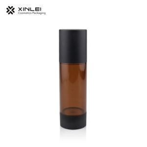 80ml Cylinder Shape as Plastic Airless Bottle with Frosted Cap