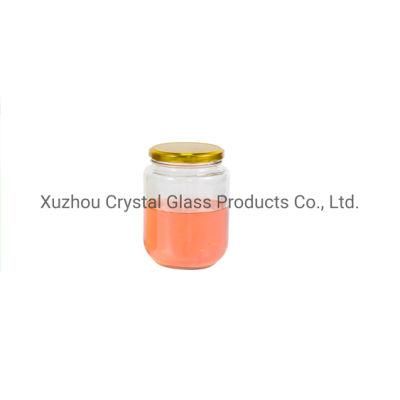 750ml Round Glass Canning Jar Ood Packing Glass Jar