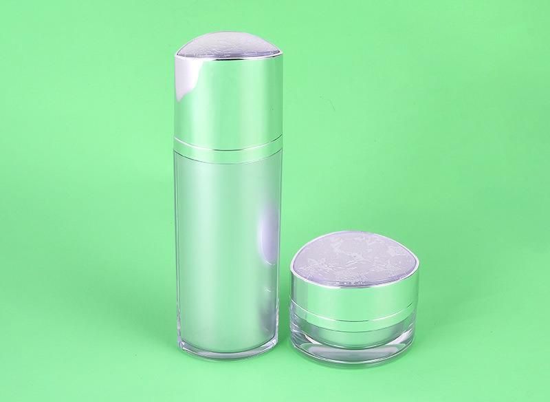 15g 30g 50g Jar 60ml 120ml Bottle Empty Elegant Cosmetic Container Cream Jar and Bottle Set Cosmetic Packaging