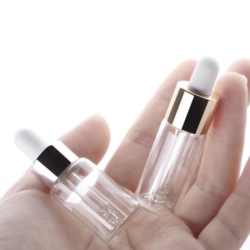 30ml Serum Bottle Cosmetic Transparent Glass Dropper Bottles