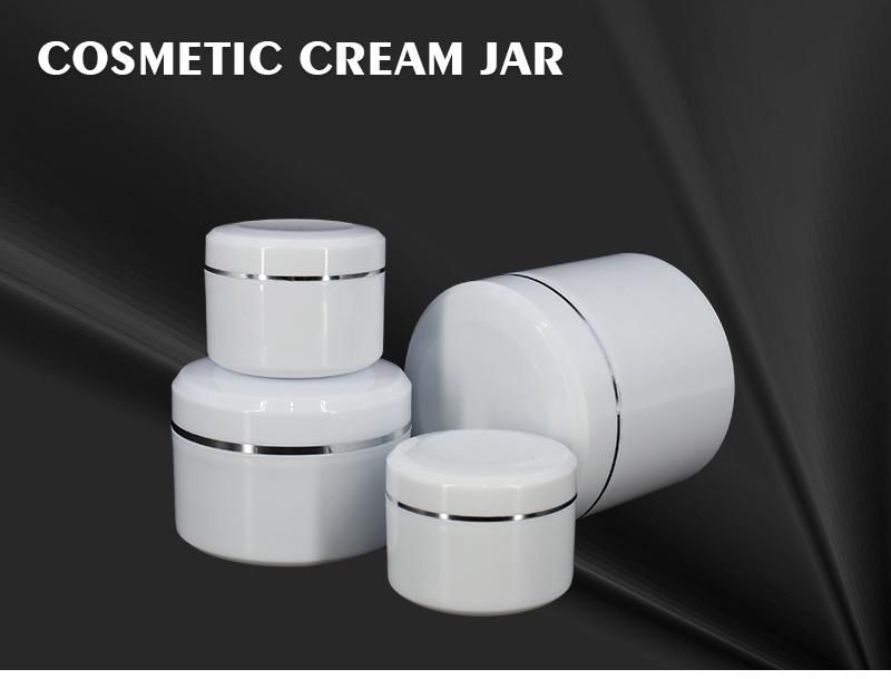 Best Selling Factory Price White 30g 50g 200g 500g PP Luxury Cosmetic Jars