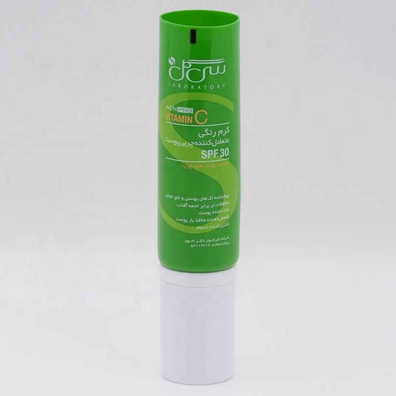 Cosmetic Packaging Sunscreen Sunblock Tube Airless Pump Packaging Tube