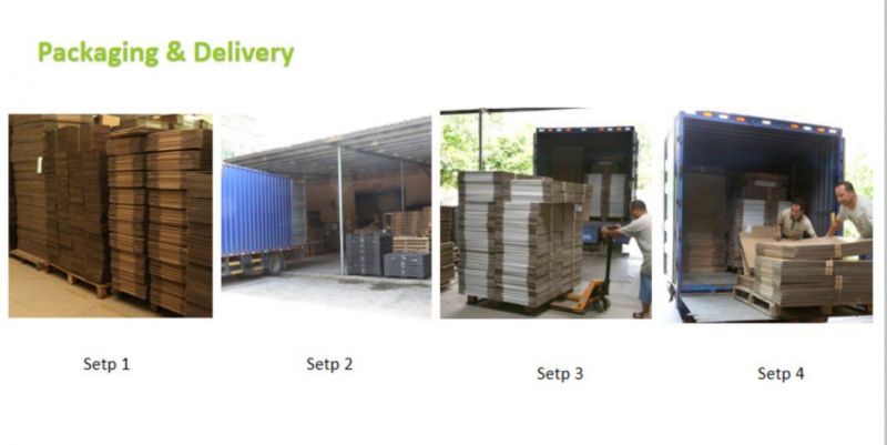 Corrugated Mailing Moving Shipping Packaging Carton Box with Partition Dividers Inserts