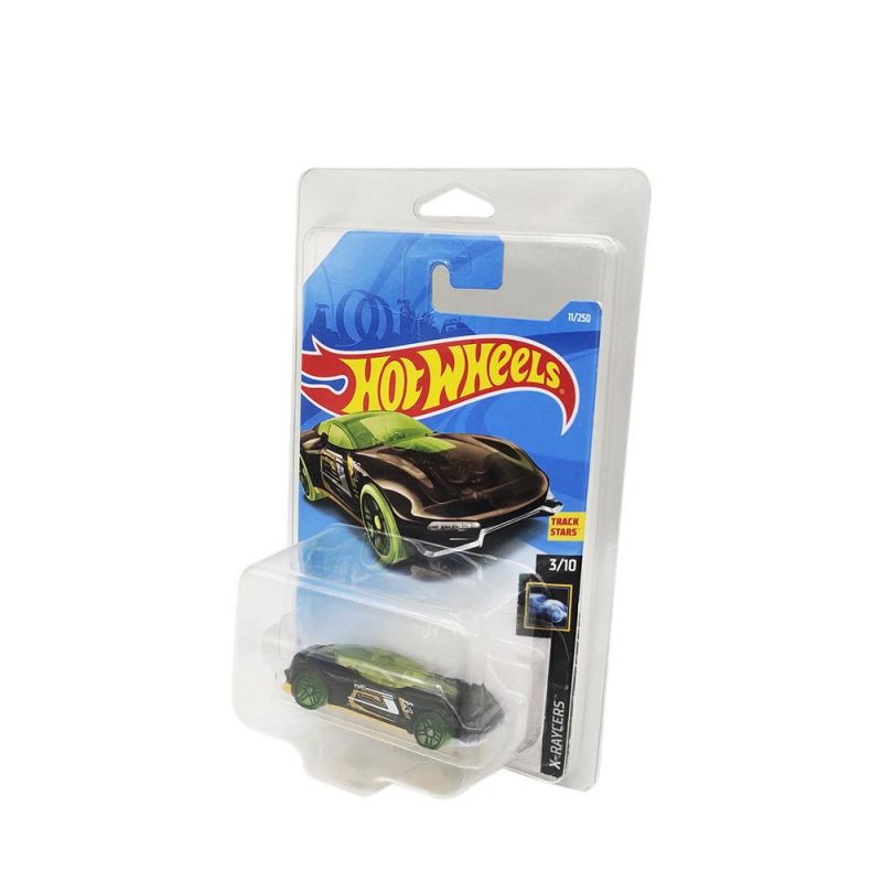 Customized Hard Clear Hot Wheels Clamshell Protective Case