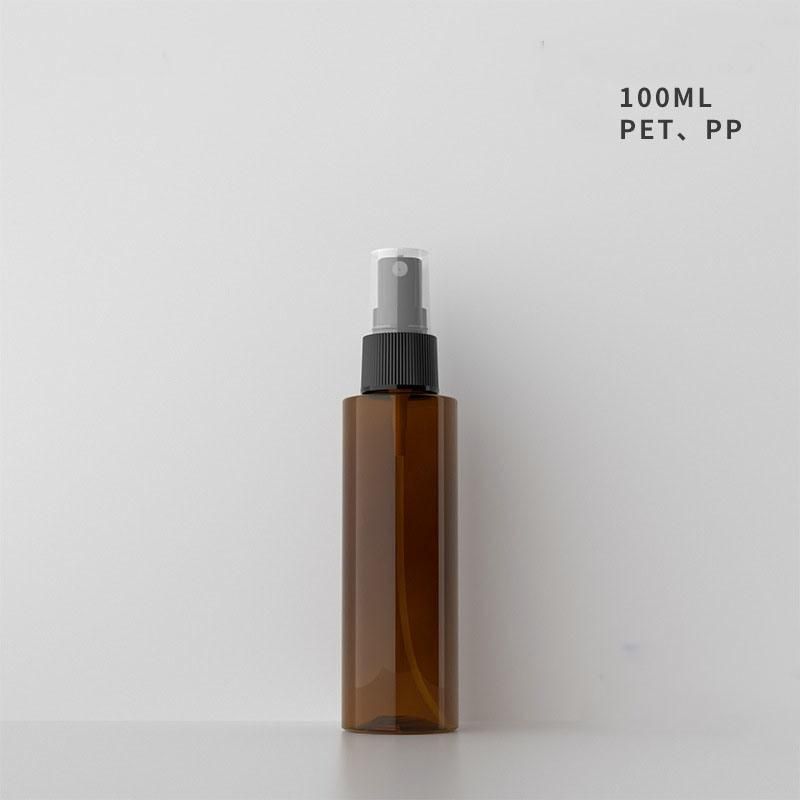 Eco-Friendly Luxurious Cosmetic Packaging Rectangular Plastic Pet Bottle with Lotion Pump