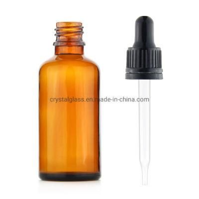 30ml 50ml 100ml Essential Oil Bottle Brown Glass Dropper Container Women Cosmetic Refillable Empty Dropper Bottle