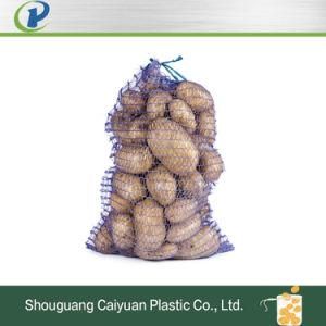 Durable Plastic PP Tubular Leno Mesh Packaging Bag for Onion Potato Vegetable Firewood Seafood