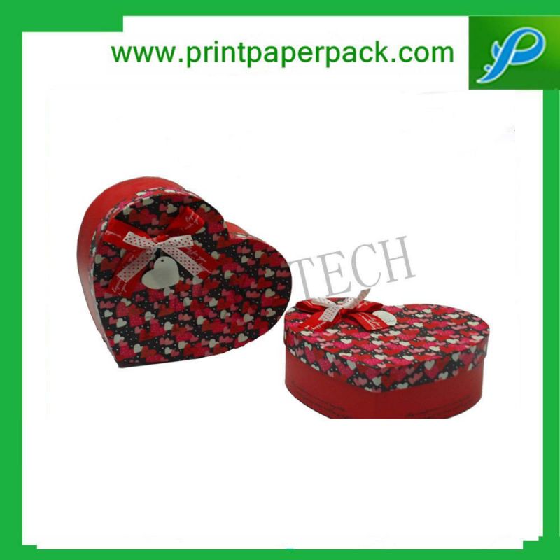 Bespoke Excellent Quality Retail Packaging Box Gift Paper Packaging Retail Packaging Box Heart Shape Gift Box