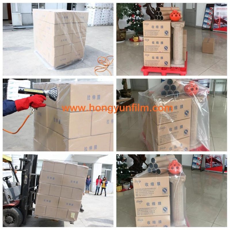Disposable PE Plastic Pallet Covers on Roll