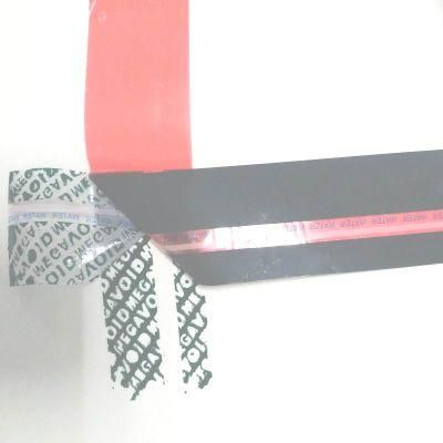 Security Void Tamper Evident Hot Melt Bag Sealing Tape