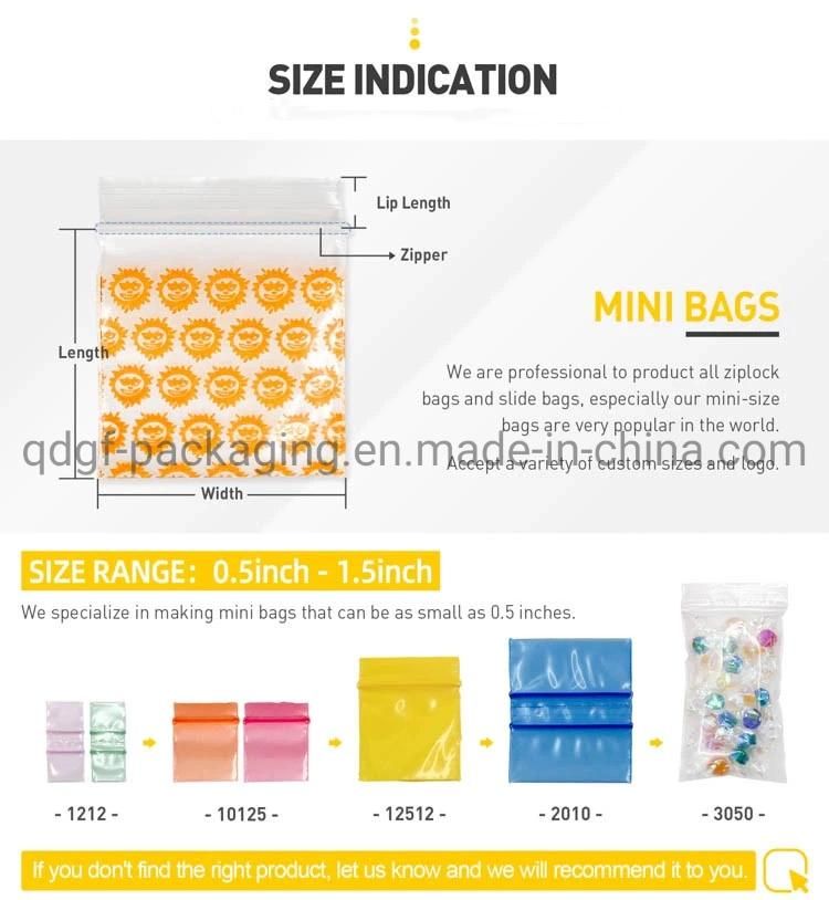 Sliderziplock Storage Bag, Freezer Bag, Plastic Sliderbag for Food