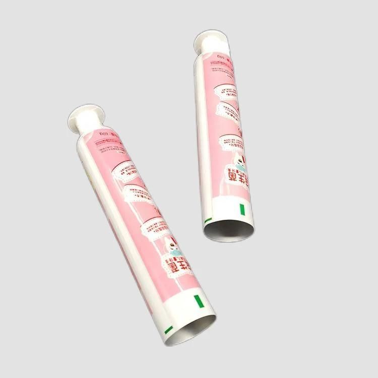 Custom Printing Plastic Empty Facial Cleanser Tube Flip Top Lid Cosmetic Tube Package