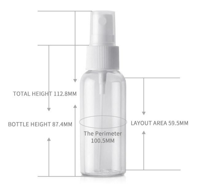 Pet Cosmetic Bottle with Cap