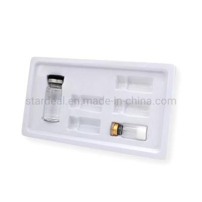 Custom Disposable White Medical Blister Insert 2ml Vial Tray