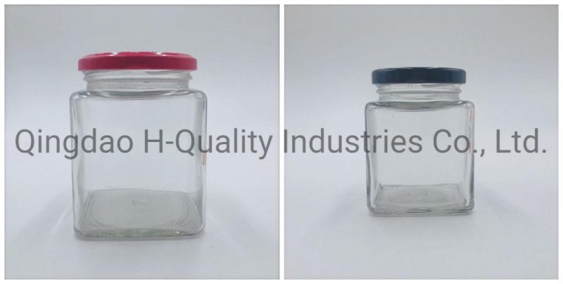 50ml-730ml Glass Bottle/Square Gass Bottle/Beancurd Bottle/Honey Bottle/Pickle Bottle