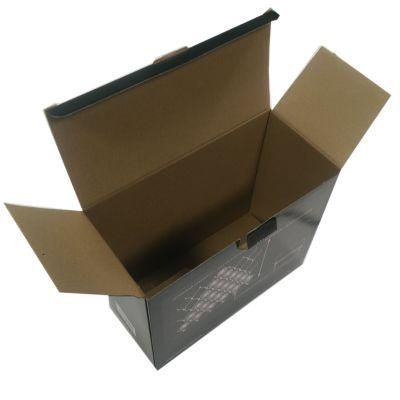 Black and White Recycled Paper Cardboard Carton Packing Box