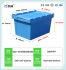 PP Plastic Stackable Box, Storage Container, Plug-in Logistic Box, Plastic Moving Crates