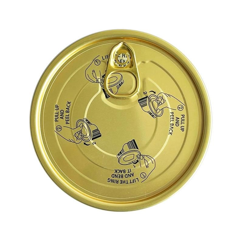 401# Round Easy Open Eoe Lid for Food Can