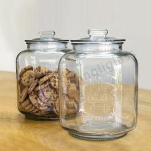 Air Tight Apothecary Jar/ Glass Apothecary Jar