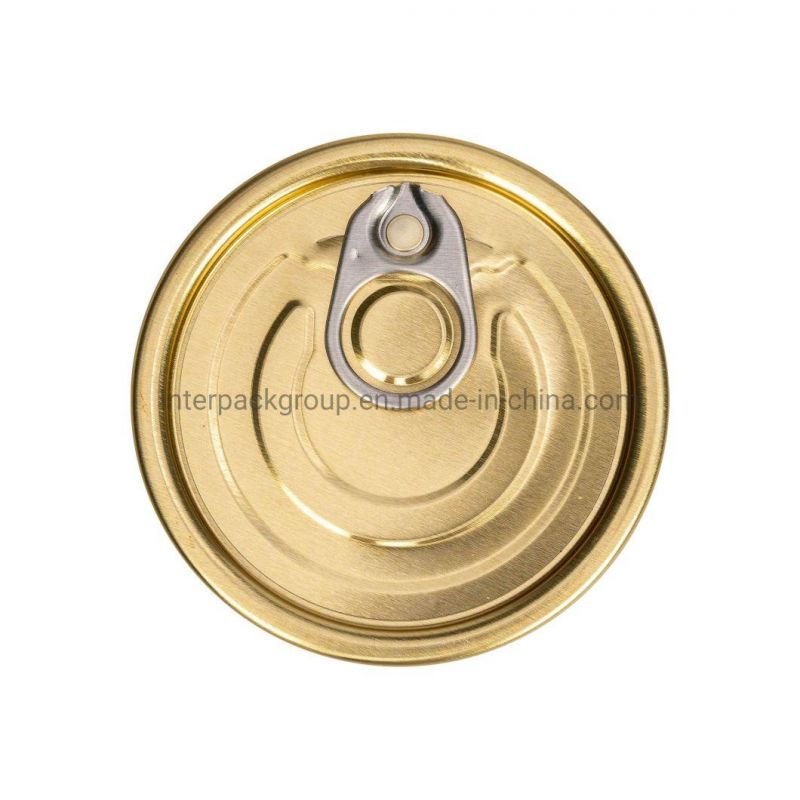 Wholesale Manufacturer Round Square Tin Easy Open End Aluminum Lid Factory Directly Sale