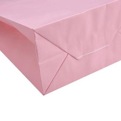 Wholesale High Quality OEM Custom Paper Bag Full Color Printing Kraft Paper Bag Eco-Friendly Paper Gift Bag