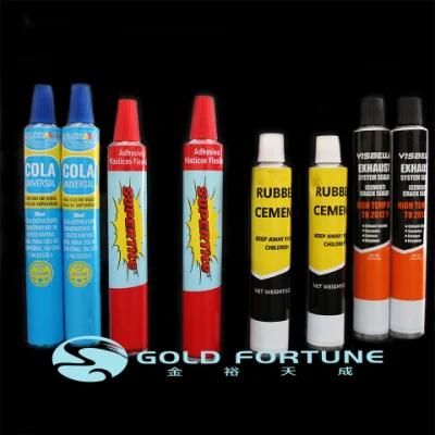 Printed Medical Glue Soft Collapsible Aluminum Packing Tube
