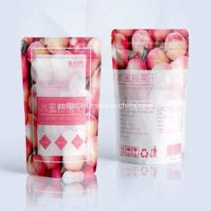 Customised Food Grade Aluminum Foil Zipper Doypack / Stand up Foil Tea Packaging Bags with Zipper