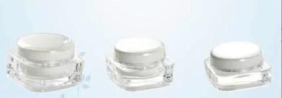 2021 PCR 8g 30g 50g Luxurious Acrylic Cream Jar for Cosmetic Packaging