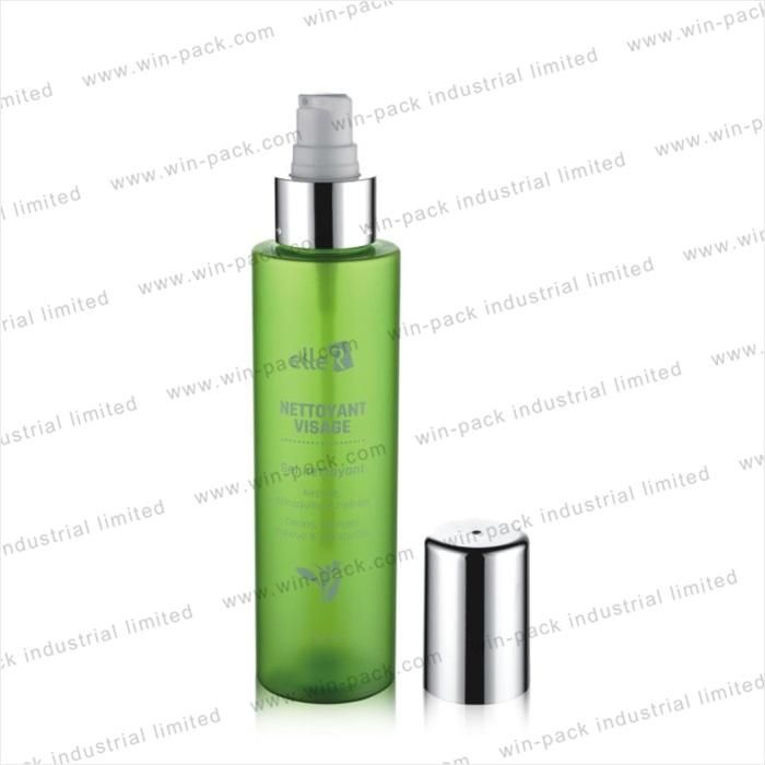 Empty Wholesale Clear Custom Plastic Bottle for Cosmetic Packaging 150ml