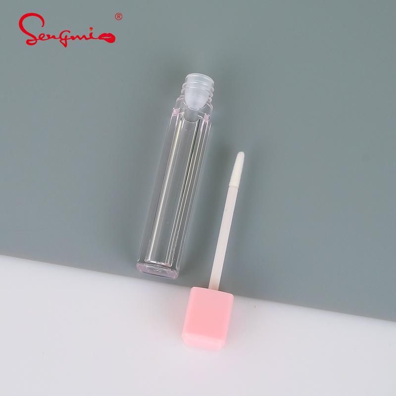 Hot Selling Cute Pink Cosmetic Lipgloss Container Lip Gloss Tubes