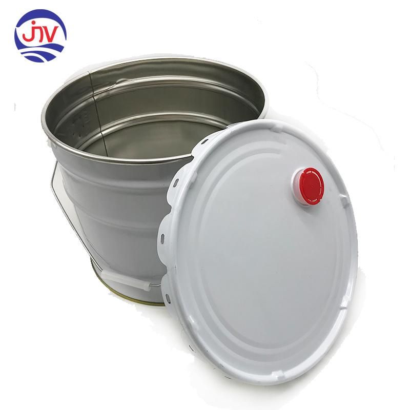 20 Litre/5 Gallon Metal Pails Bucket with Butterfly Type Plastic Cap