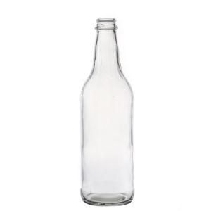 Glass Bottle Factory Flint Wine Glass Bottle Round Glass Liquor Bottle with Stopper