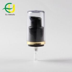 18/415 Wholesale Plastic Black Cream Treatment Pump for Skin Care