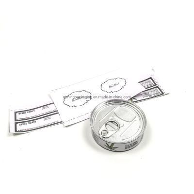 Hot Sale 100ml Pressitin Self Seal 3.5g Tin Can with Plastic Lids