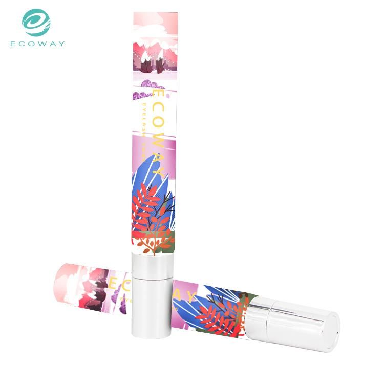 20ml The Tube Body Is Colorful PE Material Unsealed Silver Plated Flap Cover Eye Cream Tube