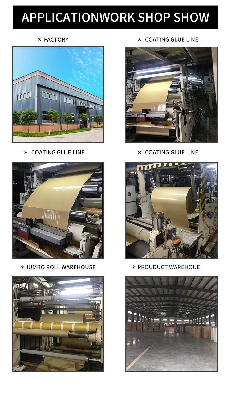 Custom Cheap Reinforced Logo Printed Gummed Kraft Paper Packing Tape Biodegradable Tape