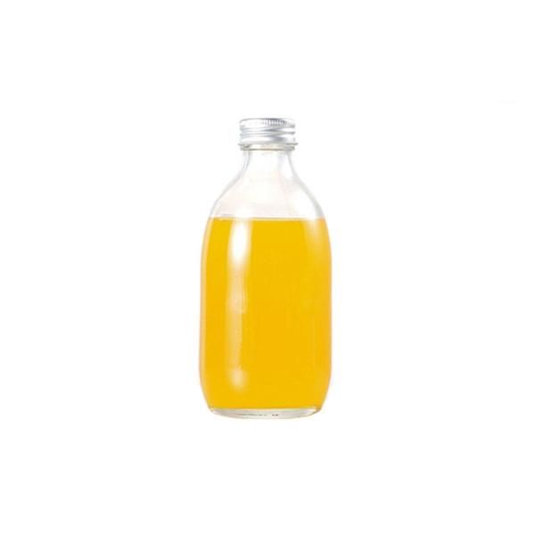 250ml 350ml 500ml Round Empty Juice Milk Tea Beverage Glass Bottle